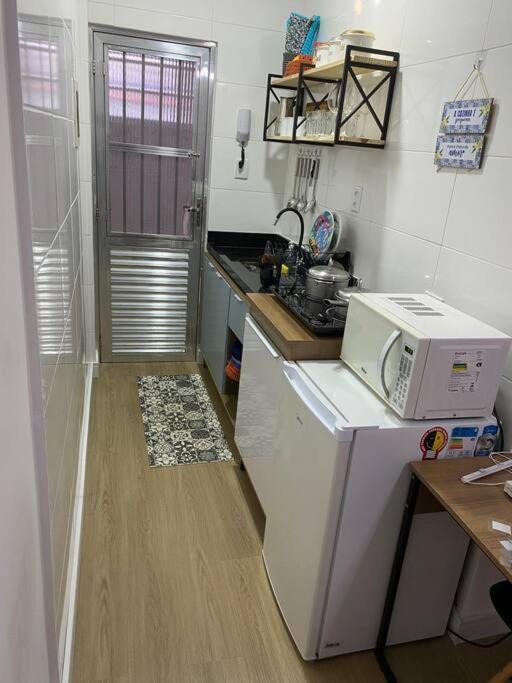 Seu Apartamento Na Praia ปรายากรันเด ภายนอก รูปภาพ