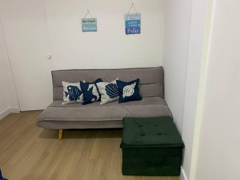 Seu Apartamento Na Praia ปรายากรันเด ภายนอก รูปภาพ